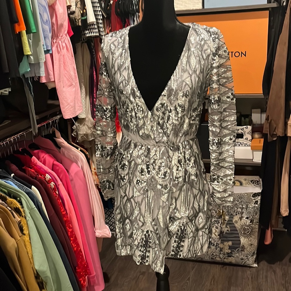 Sequin Mini Dress